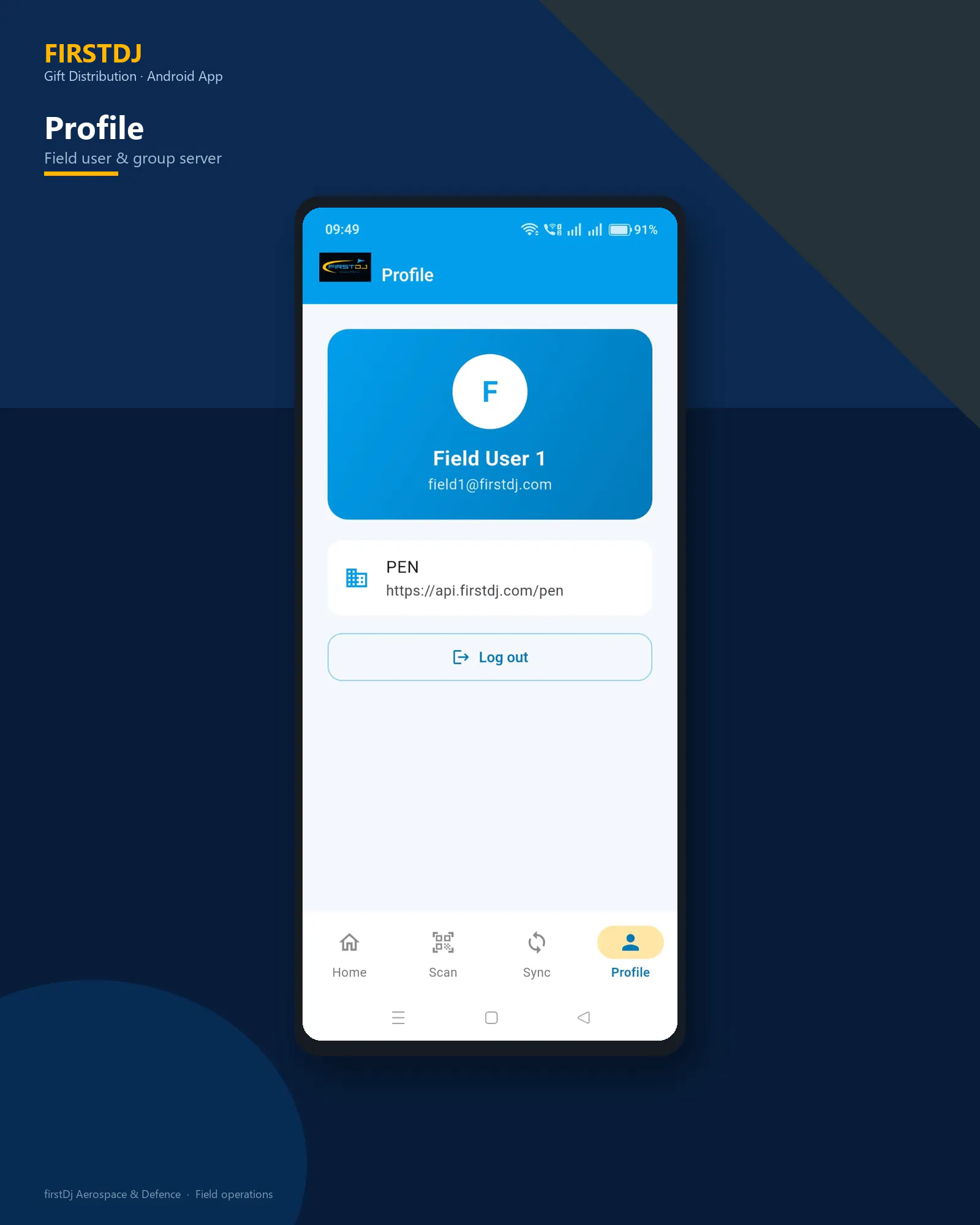 Gift Distribution & Verification System - Field User Profile